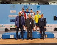Азербайджанский тяжелоатлет завоевал золото на первенстве Европы (ФОТО)