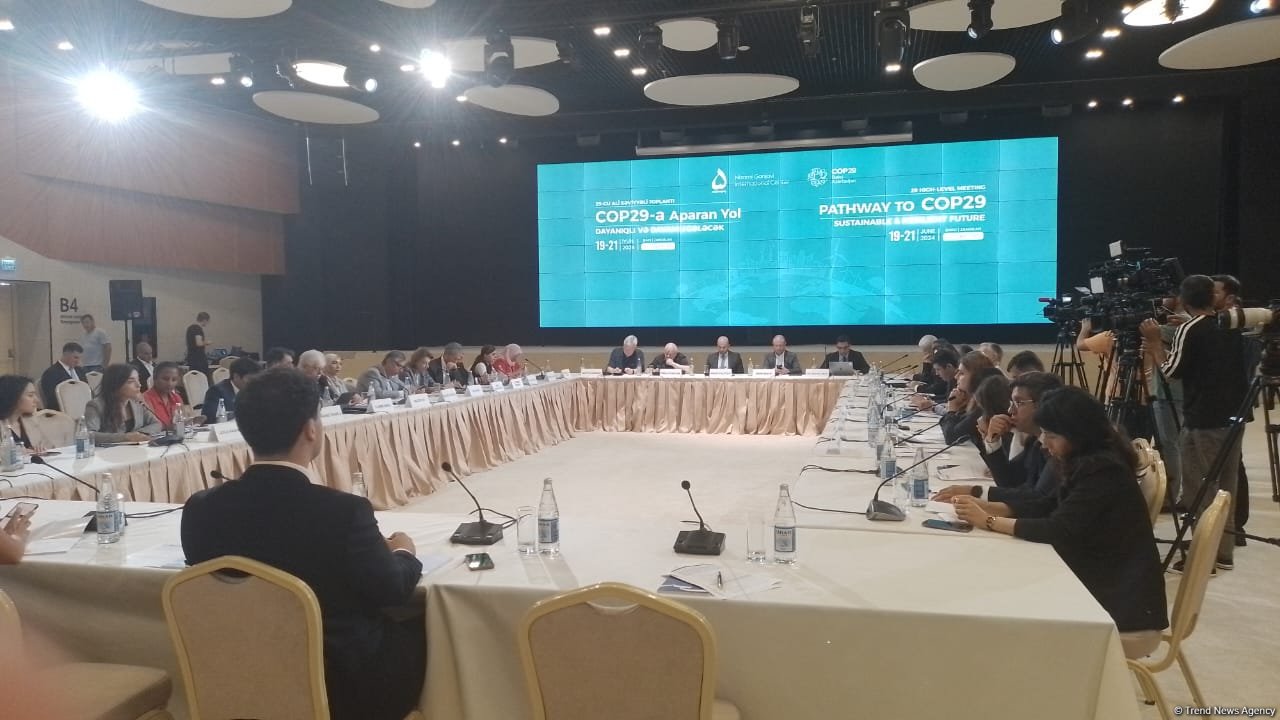 В Зангилане завершилось заседание высокого уровня "Дорога к COP29: устойчивое и прочное будущее"  (ОБНОВЛЕНО) (ФОТО)