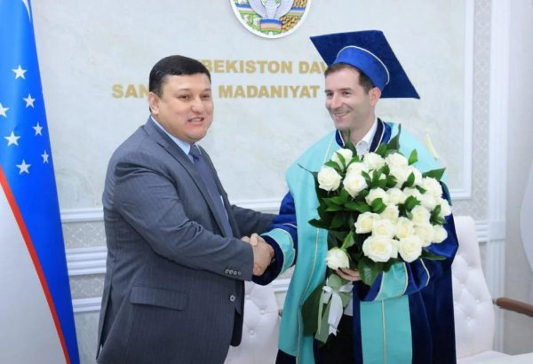 Сахиб Пашазаде удостоен звания почетного профессора вуза в Узбекистане - подписан меморандум о сотрудничестве (ФОТО)