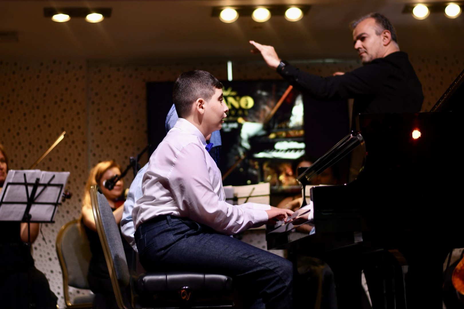 В рамках Baku Piano Festival представлен проект We are the future и экспозиция Arts Council Azerbaijan (ВИДЕО/ФОТО)