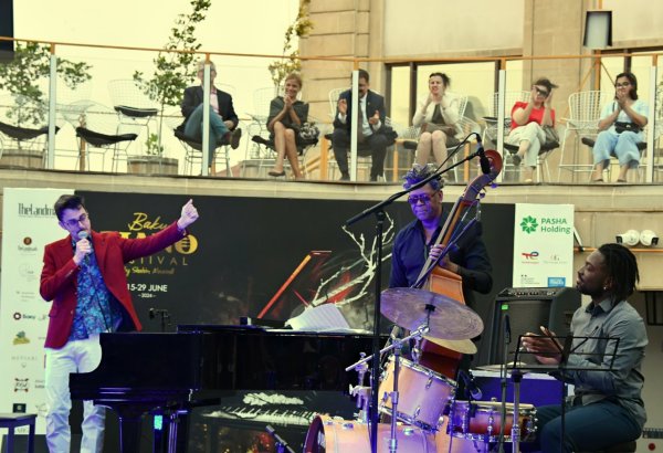 На Baku Piano Festival прошел концерт французской группы Адриaна Брондейса (ФОТО)