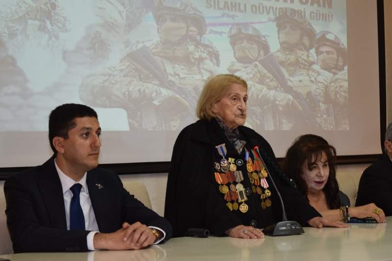 В Организации ветеранов войны, труда и ВС Азербайджана состоялось мероприятие, посвященное Дню Вооруженных сил (ФОТО)