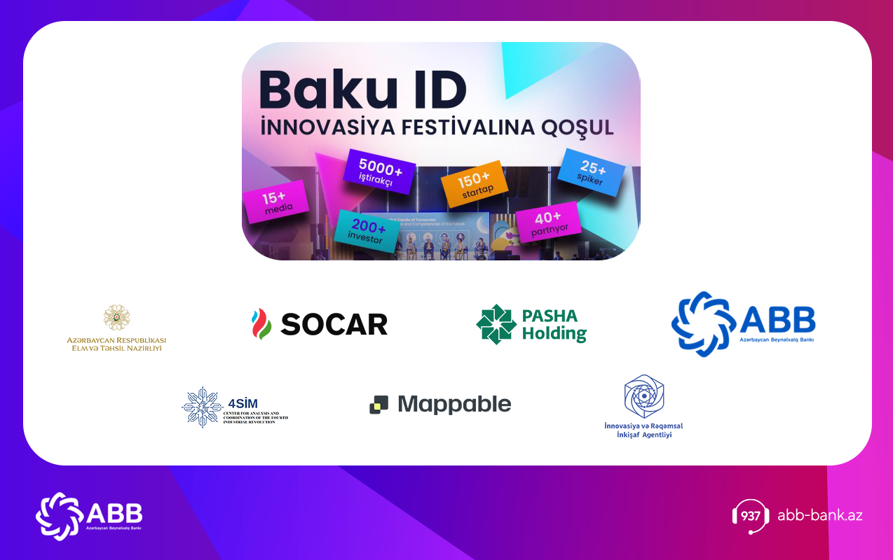 При поддержке Банка ABB стартовал инновационный фестиваль “Baku ID”