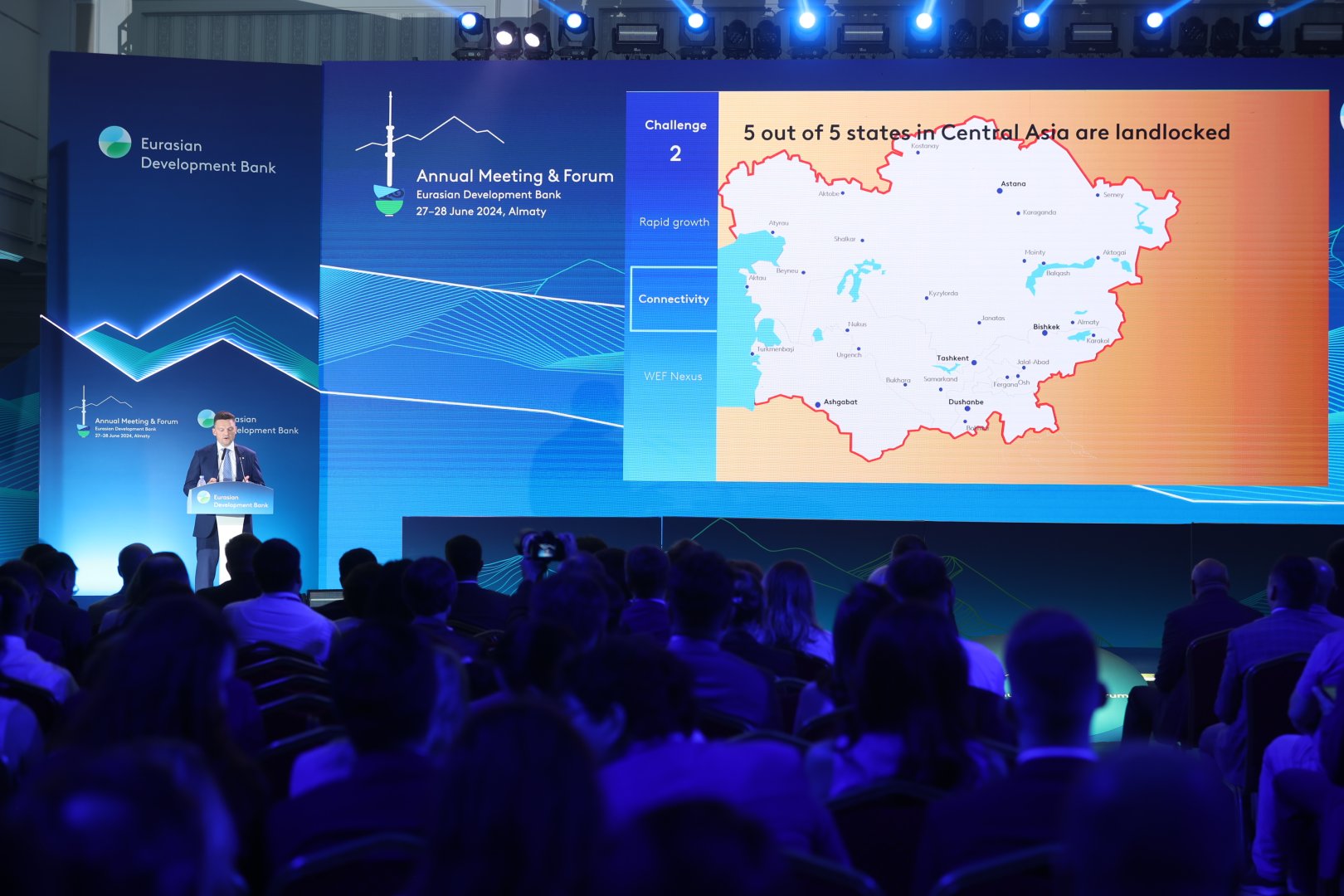 Kazakhstan's Almaty hosts opening ceremony of EDB Annual Meeting, Business Forum (PHOTO)