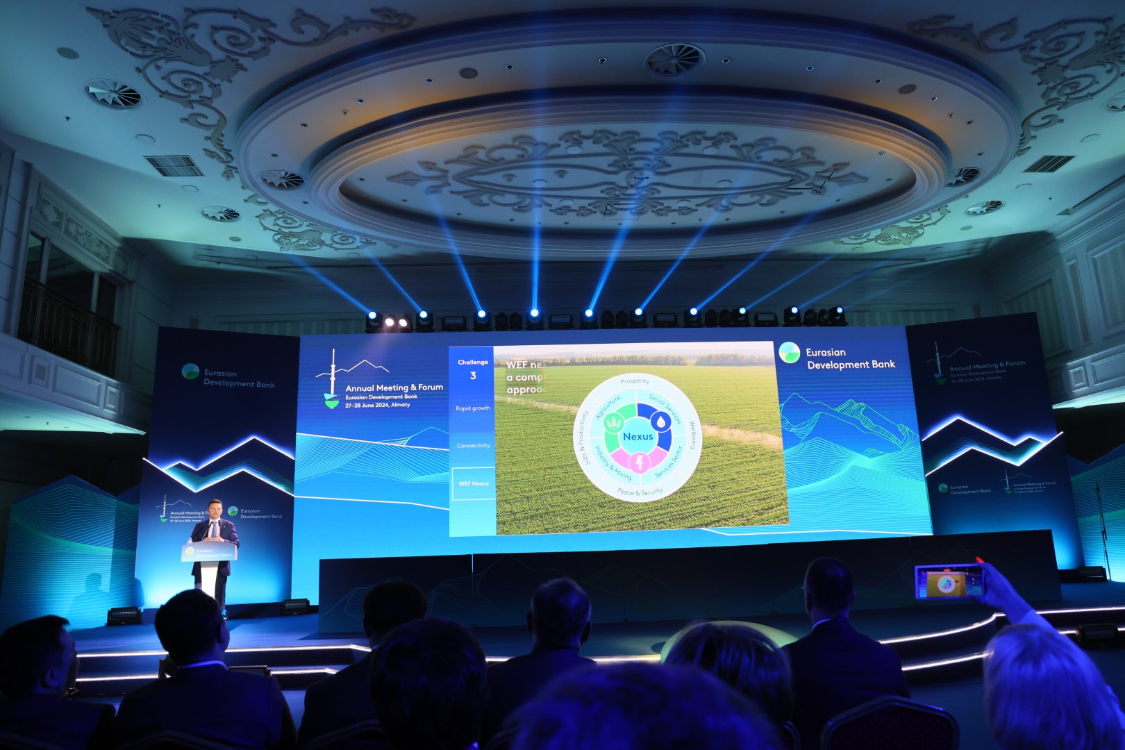 Kazakhstan's Almaty hosts opening ceremony of EDB Annual Meeting, Business Forum (PHOTO)
