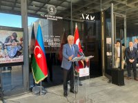 В Стамбуле открылась выставка азербайджанского художника Эльданиза Бабаева (ФОТО)