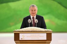 Министр культуры Азербайджана принимает участие во II Международном форуме искусства маком в Узбекистане (ФОТО)