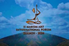 Министр культуры Азербайджана принимает участие во II Международном форуме искусства маком в Узбекистане (ФОТО)
