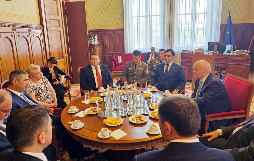 Azerbaijani defense minister meets with deputy chairman of Hungarian national assembly (PHOTO)