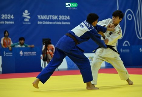 Azerbaijani judokas win medals in Children of Asia Sports Games (PHOTO)