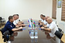 Warships of Russian Caspian Flotilla sail out of Baku port (PHOTO)