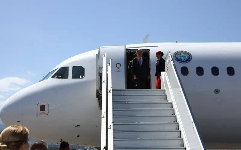 Генсек ООН прибыл в Казахстан