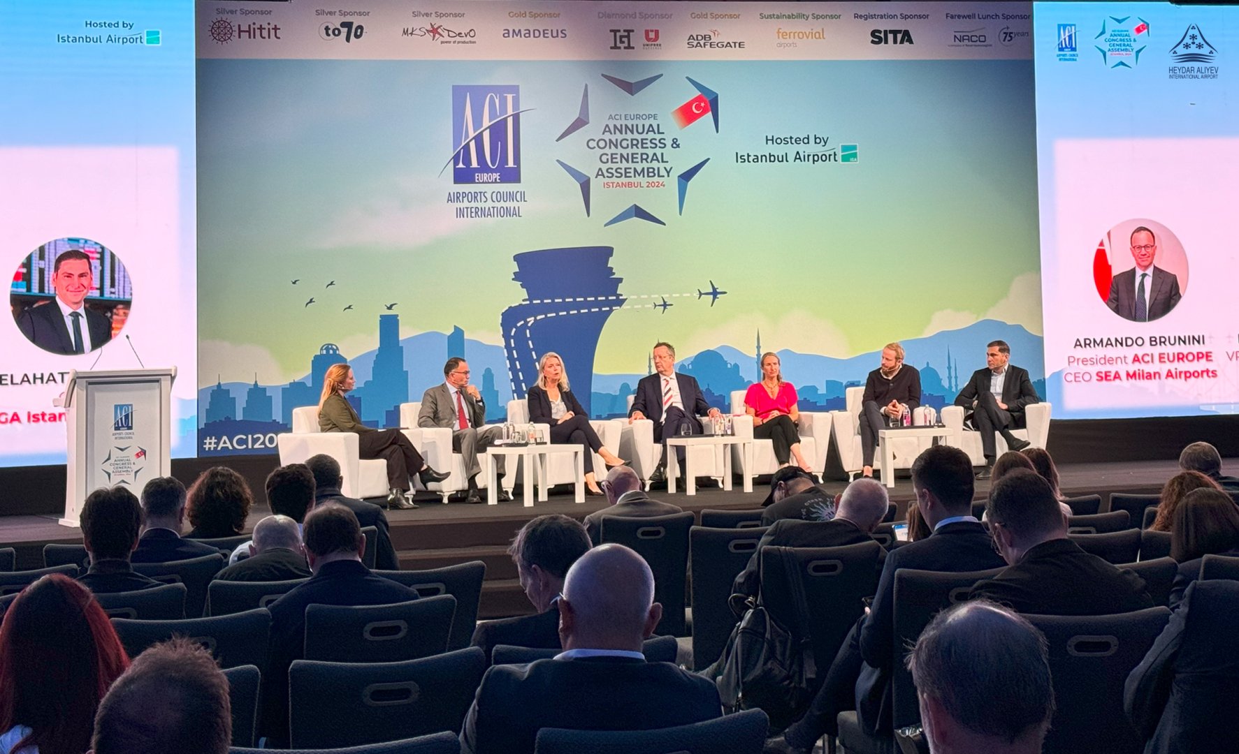Heydar Aliyev International Airport participates in the Annual Congress and General Assembly of ACI EUROPE 2024 (PHOTO)
