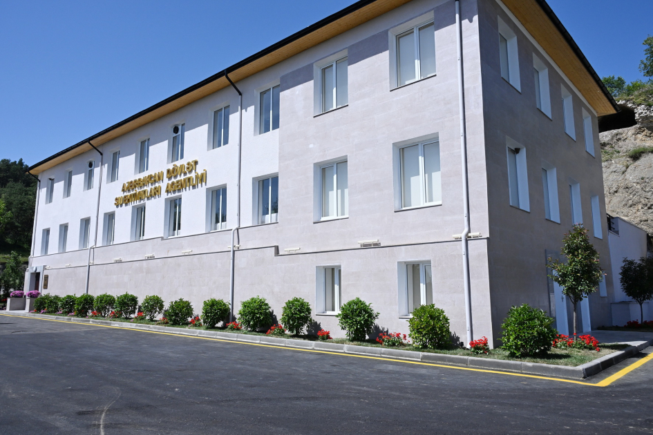 President Ilham Aliyev attends inauguration of Shusha water treatment plant complex (PHOTO/VİDEO)