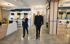 President Ilham Aliyev participates in reopening of Government Services Center in Shusha after major overhaul (PHOTO/VİDEO)