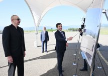 Президент Ильхам Алиев побывал в Ходжалинском аэропорту (ФОТО/ВИДЕО)