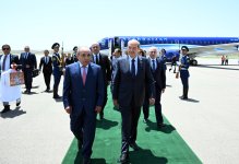 Президент Турецкой Республики Северного Кипра прибыл в Физулинский район (ФОТО)