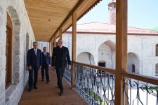 Президент Ильхам Алиев принял участие в открытии после реставрации мечети Ашагы Говхар Ага в Шуше (ФОТО/ВИДЕО)