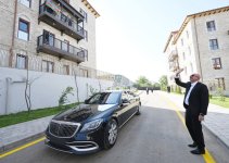 Presidents of Azerbaijan, Uzbekistan, Kyrgyzstan visit first residential complex, Ashaghi Govhar Agha Mosque in Shusha, and tour city (PHOTO/VİDEO)