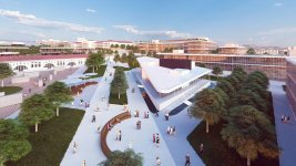 Azerbaijan airs future view of Karabakh University (PHOTO)