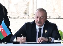 Shusha hosts ceremony of signing Karabakh Declaration of OTS Informal Summit (PHOTO)