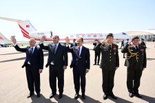 Завершился визит вице-президента Турции в Азербайджан (ФОТО)