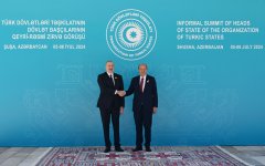 President Ilham Aliyev attends informal summit of heads of state of OTS in Shusha (PHOTO/VIDEO)