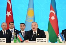 President Ilham Aliyev attends informal summit of heads of state of OTS in Shusha (PHOTO/VIDEO)