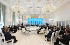 President Ilham Aliyev attends informal summit of heads of state of OTS in Shusha (PHOTO/VIDEO)