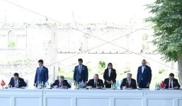 President Ilham Aliyev attends informal summit of heads of state of OTS in Shusha (PHOTO/VIDEO)