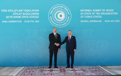 President Ilham Aliyev attends informal summit of heads of state of OTS in Shusha (PHOTO/VIDEO)