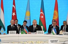 President Ilham Aliyev attends informal summit of heads of state of OTS in Shusha (PHOTO/VIDEO)