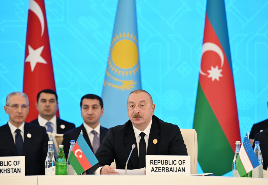 President Ilham Aliyev attends informal summit of heads of state of OTS in Shusha (PHOTO/VIDEO)