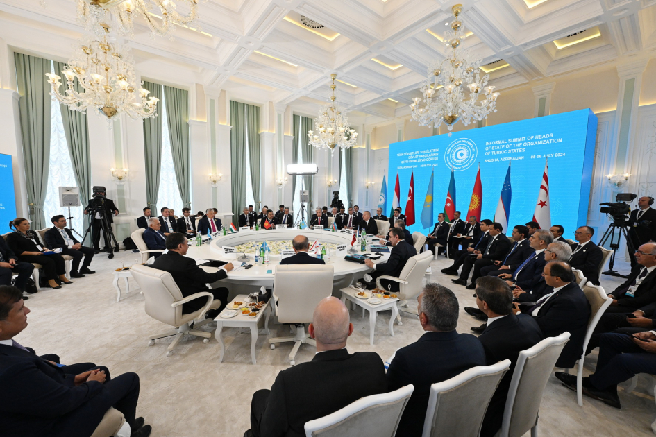 President Ilham Aliyev attends informal summit of heads of state of OTS in Shusha (PHOTO/VIDEO)