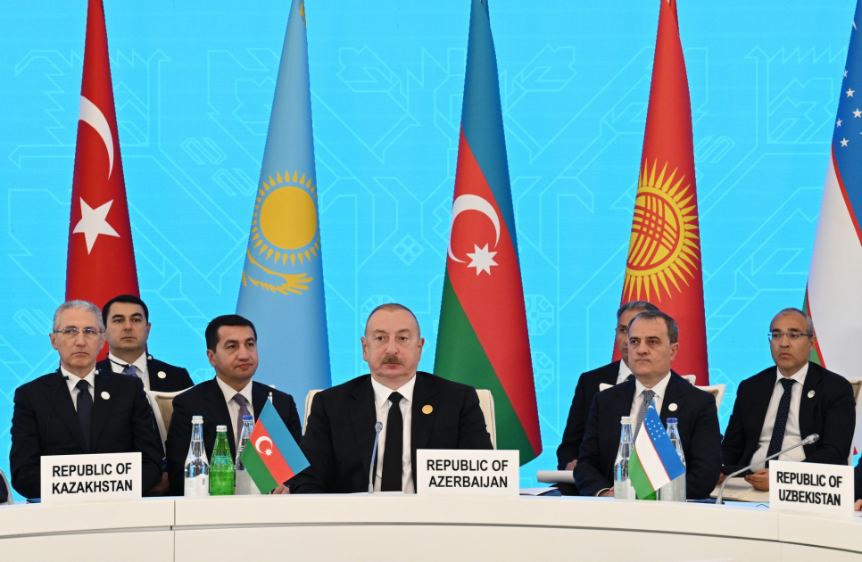 President Ilham Aliyev attends informal summit of heads of state of OTS in Shusha (PHOTO/VIDEO)