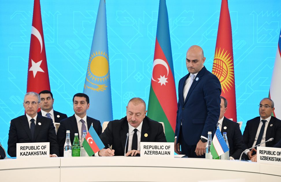 President Ilham Aliyev attends informal summit of heads of state of OTS in Shusha (PHOTO/VIDEO)
