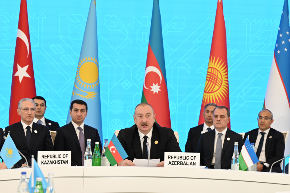 President Ilham Aliyev attends informal summit of heads of state of OTS in Shusha (PHOTO/VIDEO)