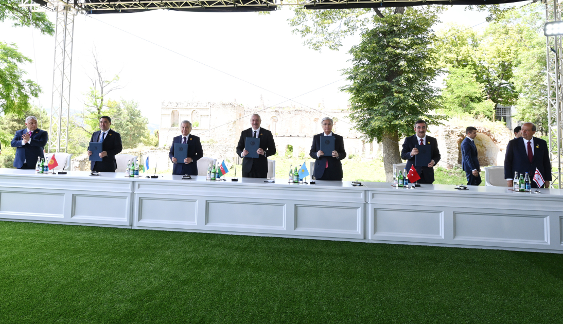 President Ilham Aliyev attends informal summit of heads of state of OTS in Shusha (PHOTO/VIDEO)