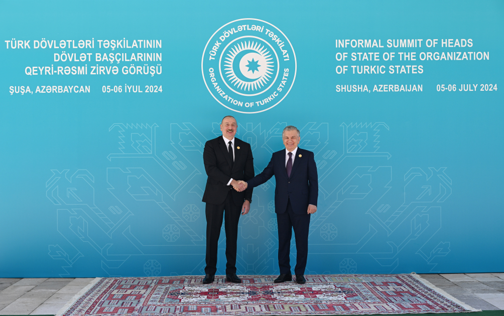 President Ilham Aliyev attends informal summit of heads of state of OTS in Shusha (PHOTO/VIDEO)