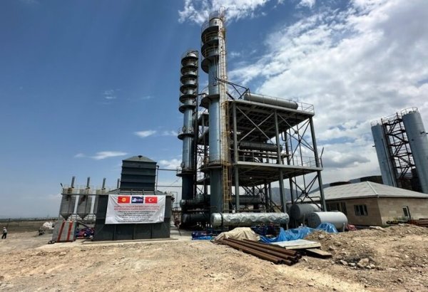 Kyrgyzstan reveals launch date of large oil refinery in Batken