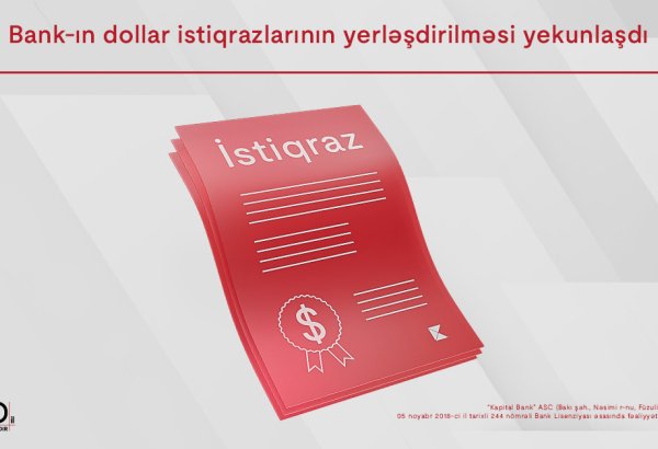 Kapital Bank finalized the placement of subordinated dollar bonds