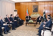 President Ilham Aliyev, President Asif Ali Zardari hold expanded meeting in Islamabad (PHOTO/VIDEO)