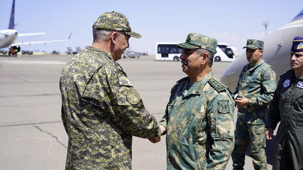 Azerbaijani defense minister visits Kazakhstan (PHOTO)
