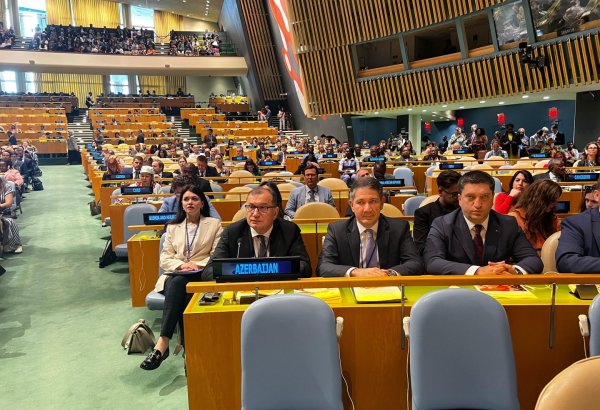 Azerbaijan submits next voluntary national review on SDGs to UN