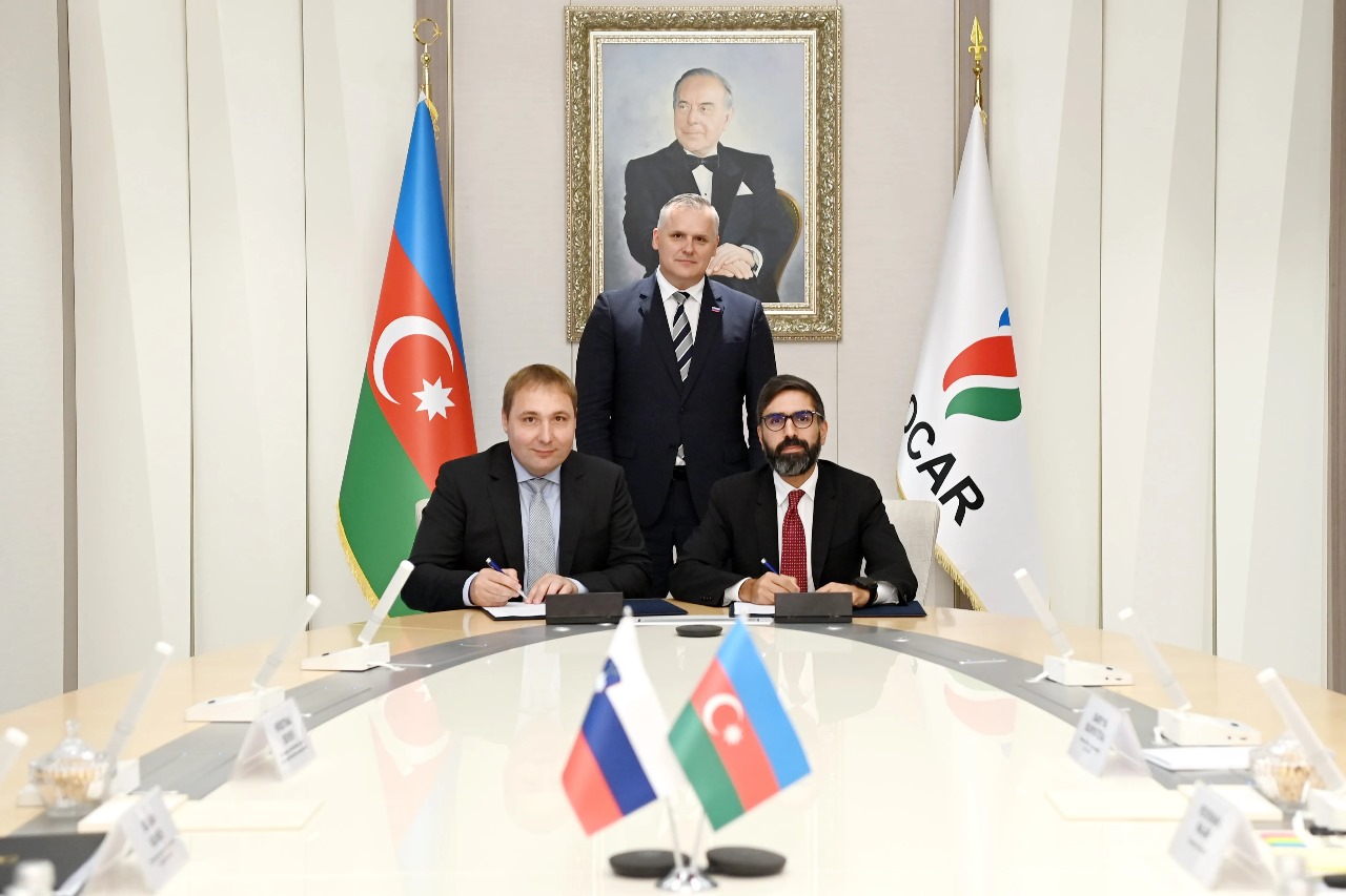 Подписан меморандум в сфере поставок газа между SOCAR и Geoplin