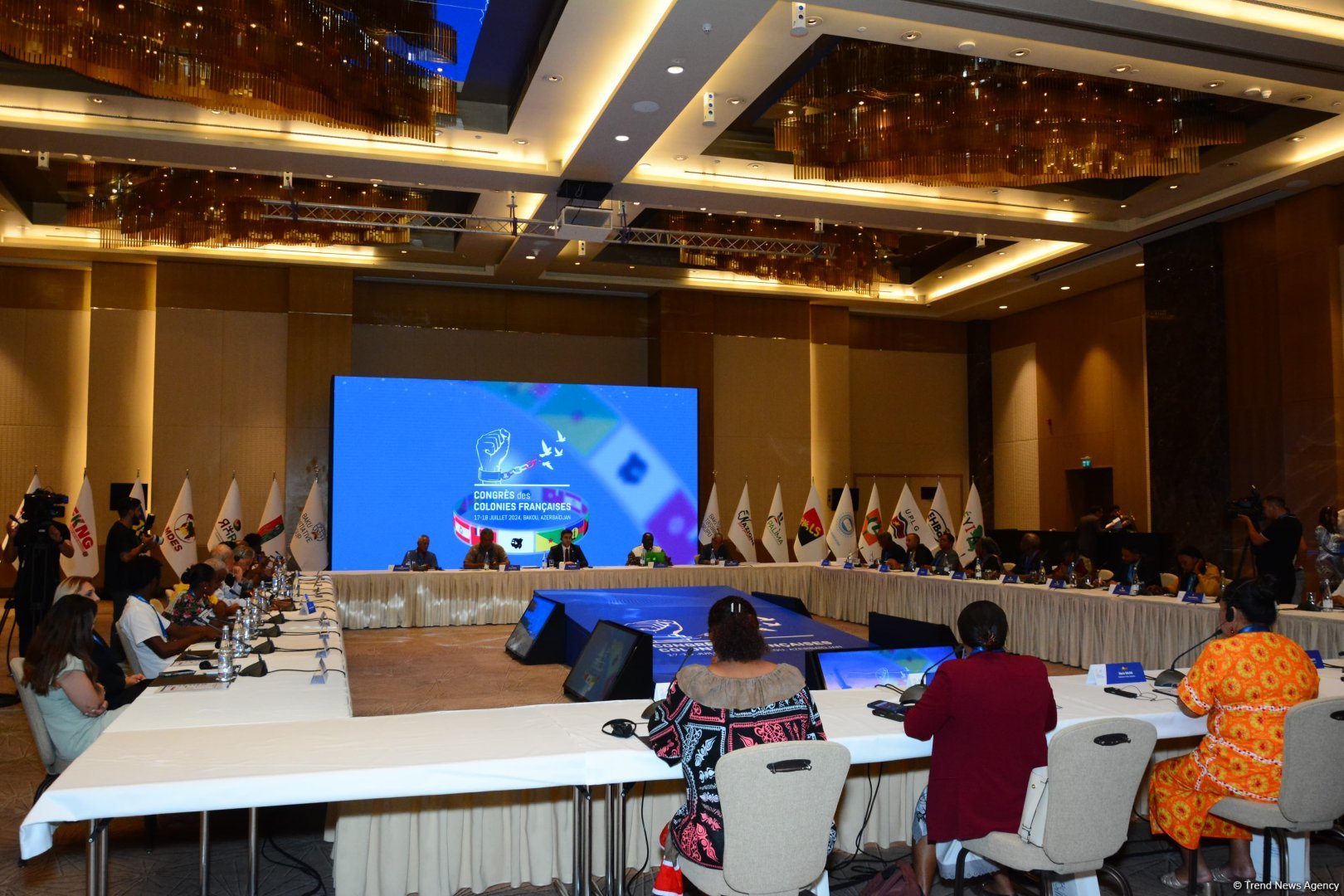 1st day of Congress for Independence of French Colonies concludes in Baku (PHOTO)
