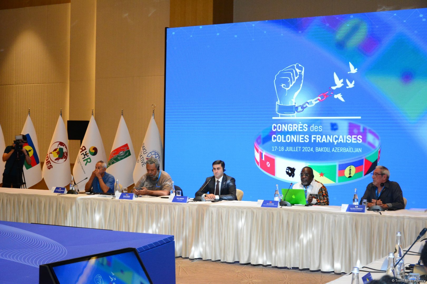 1st day of Congress for Independence of French Colonies concludes in Baku (PHOTO)