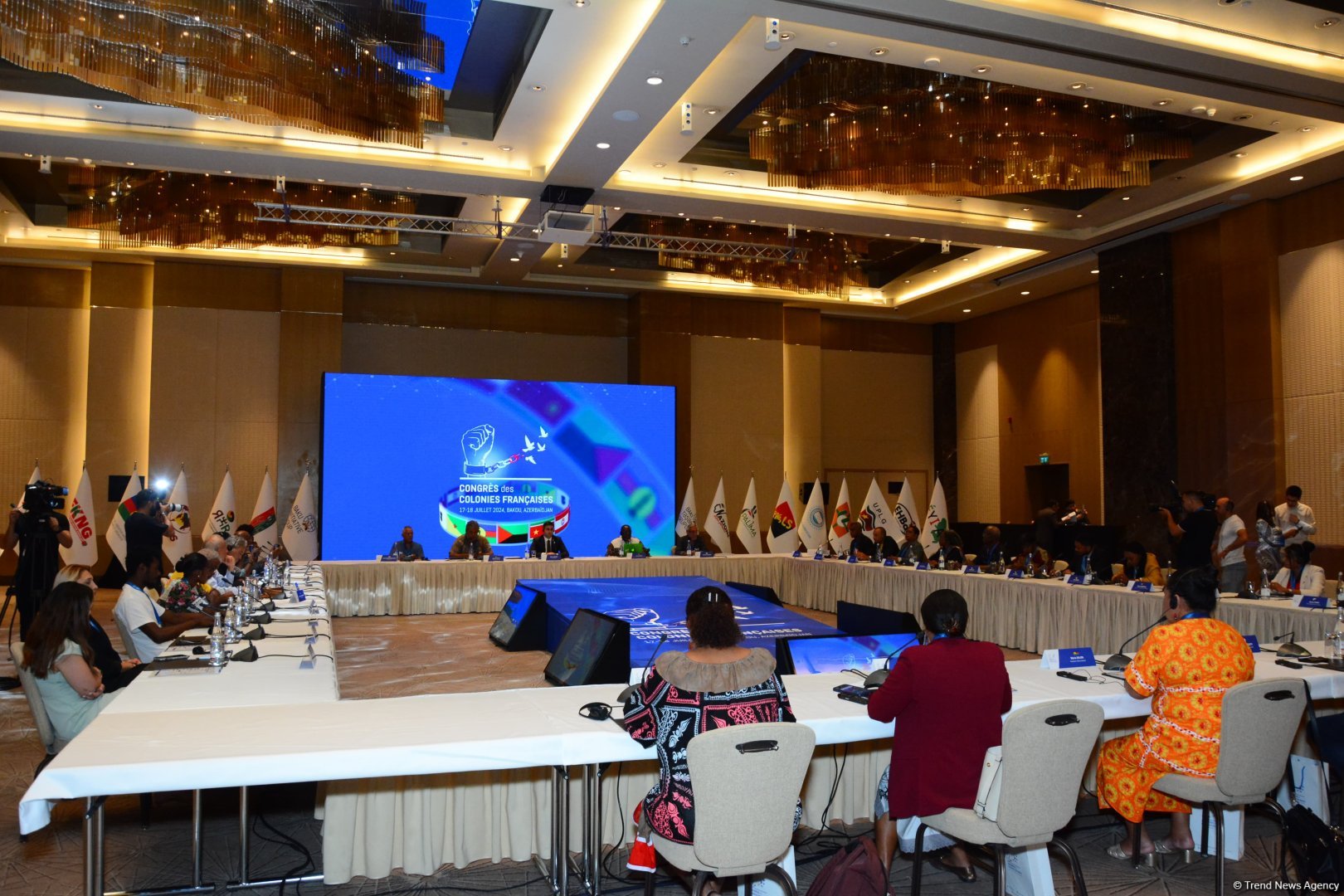 1st day of Congress for Independence of French Colonies concludes in Baku (PHOTO)