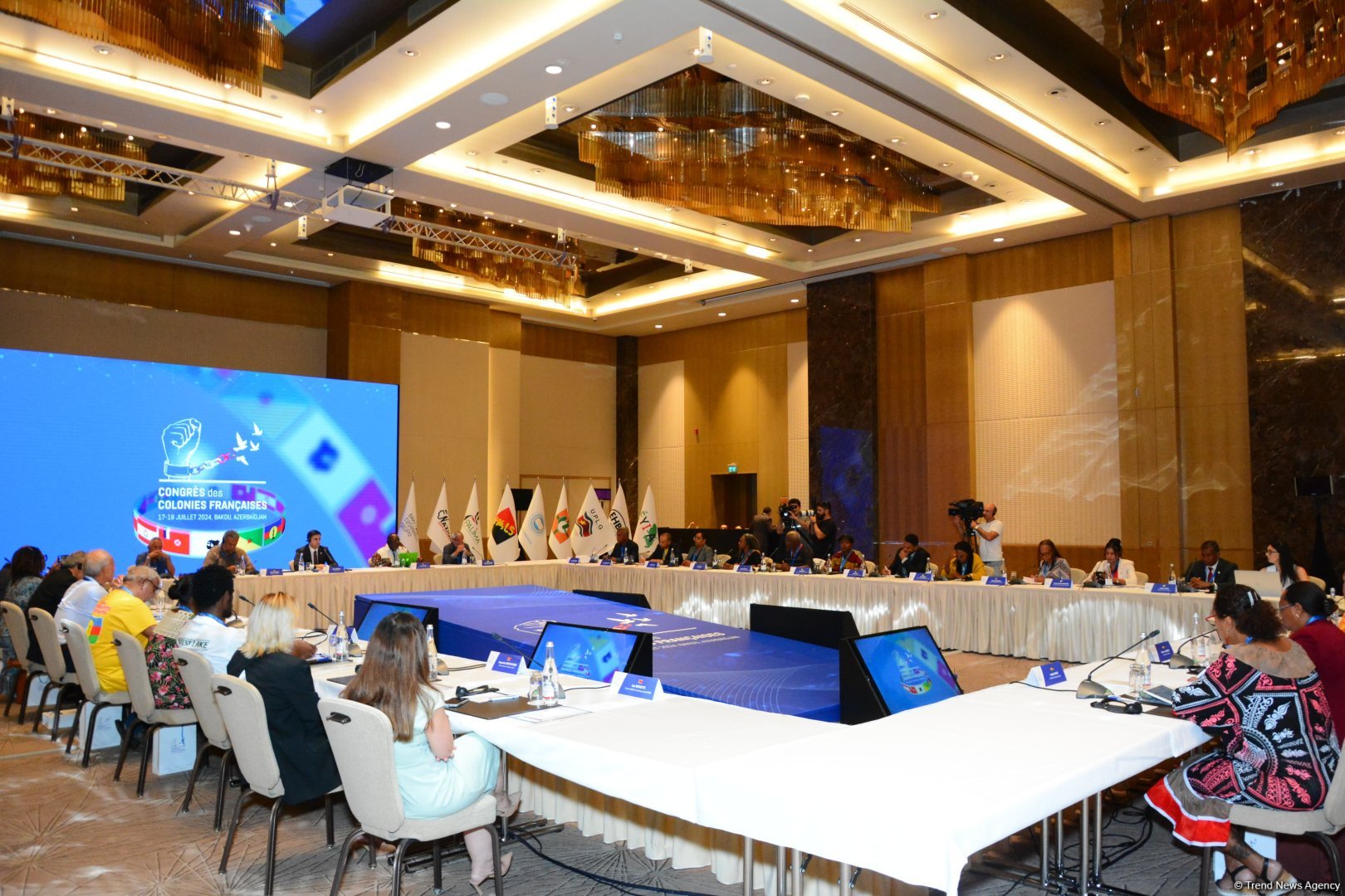 1st day of Congress for Independence of French Colonies concludes in Baku (PHOTO)