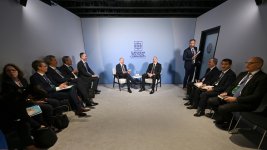 President Ilham Aliyev meets with German Chancellor Olaf Scholz in Oxford (PHOTO/VIDEO)